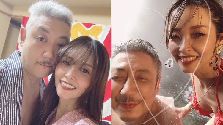 女性と男性の写真